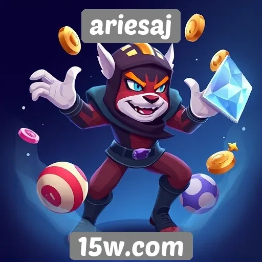 Plataforma ariesaj oferece uma variedade de jogos online